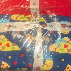 Care Bears x birdie bean Blue Pizza Print Kids Bedding